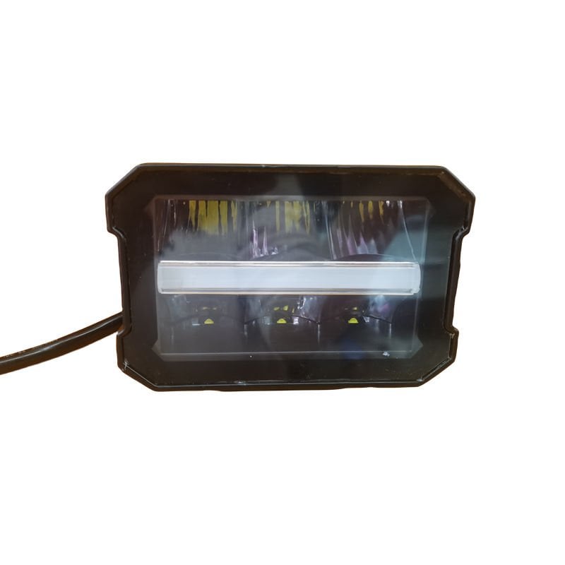 Space Offroad sis lambası 11,5 x 8 x 9cm beyaz-amber gündüz ledli 28w 12-80v adet/ LASS352