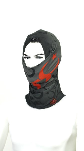 Reflektör Baskılı Kumaş  Boyunluk 167