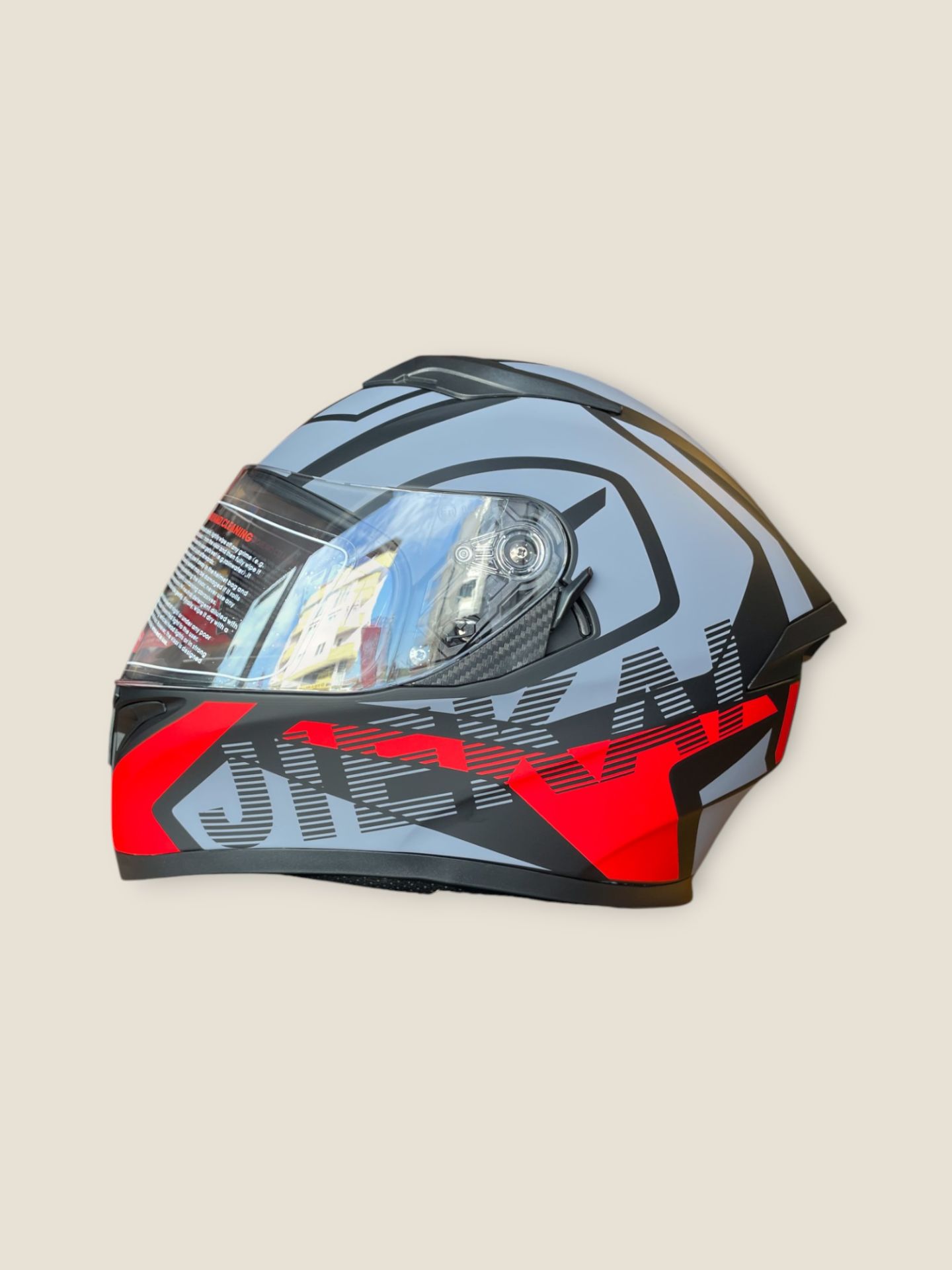 Kırmızı Full Face JK Small