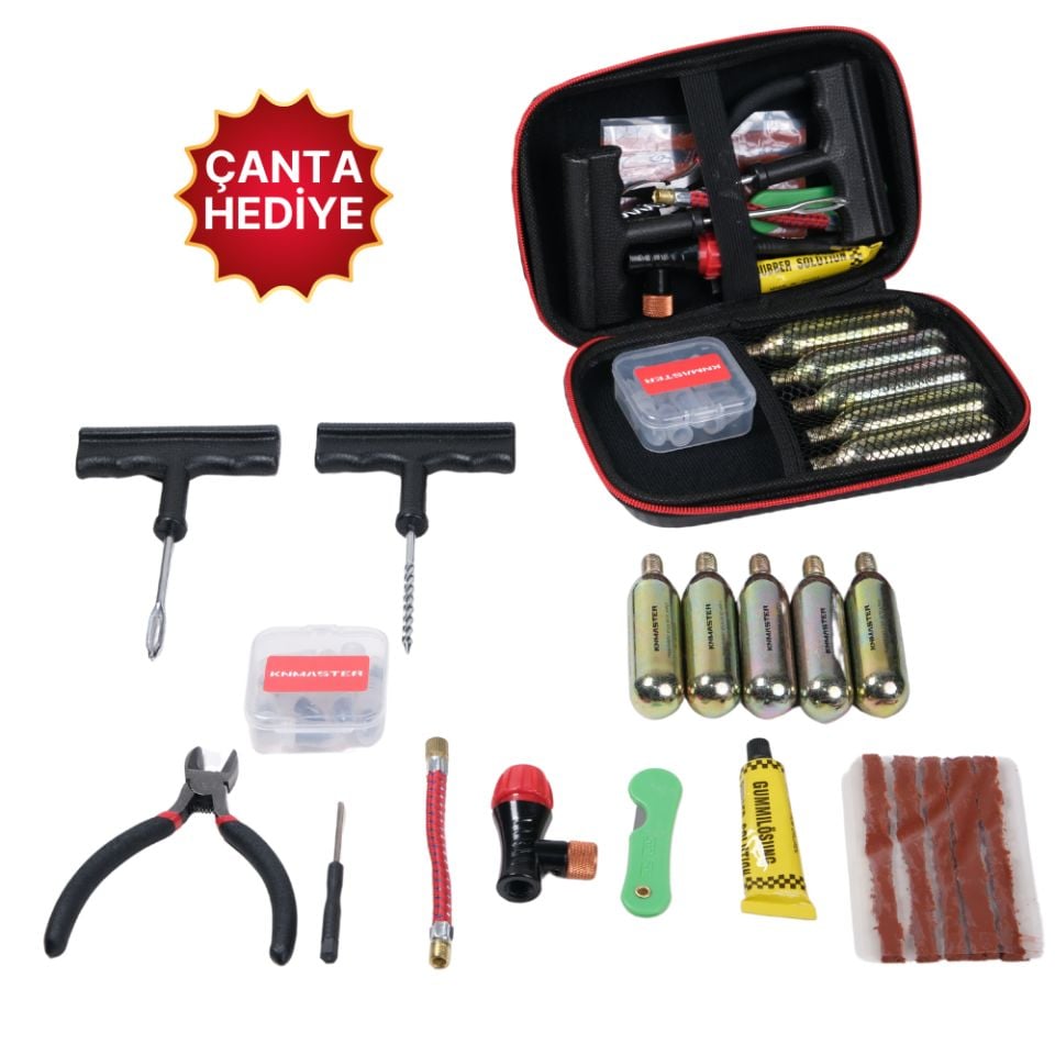 Motosiklet Lastik Tamir Seti