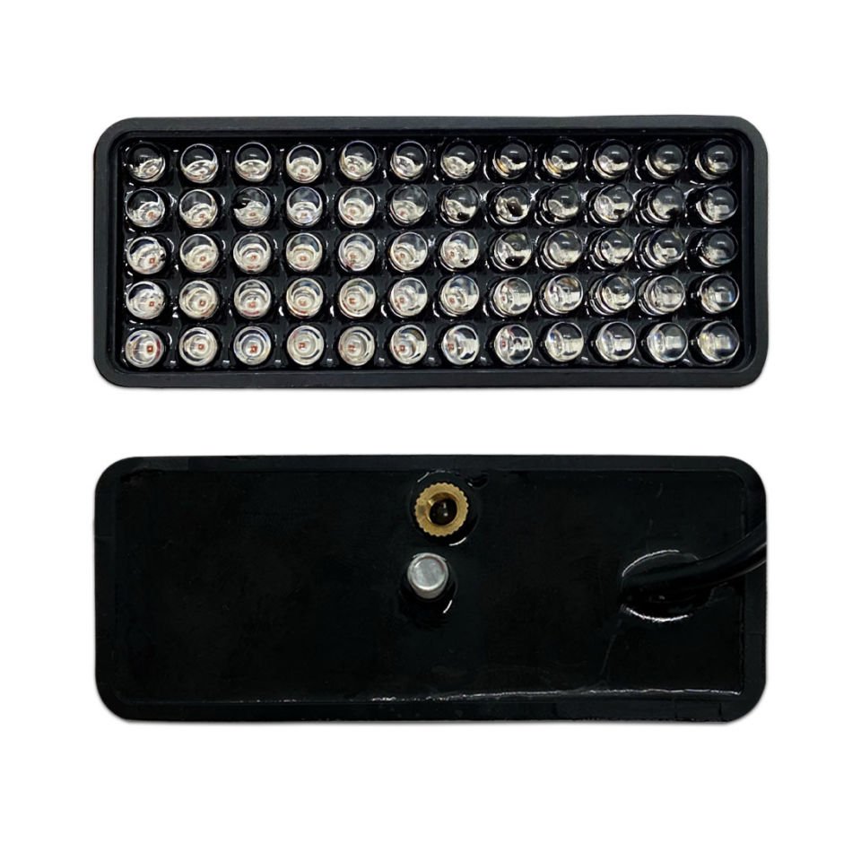 Knmaster Stop-450 Evrensel Dikdörtgen Kırmızı Ledli Motosiklet Kedigözü