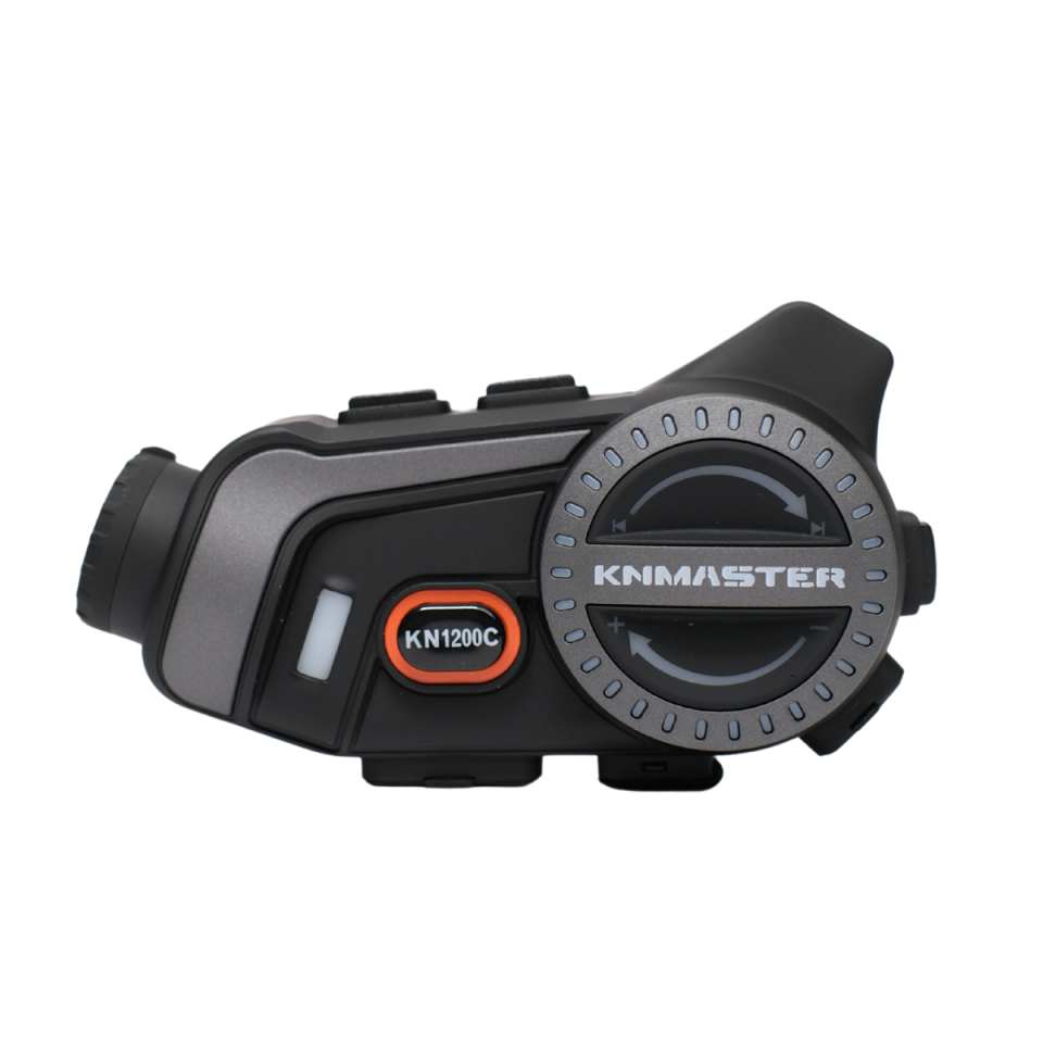 KNMASTER KN1200C PRO Kameralı Motosiklet Bluetooth Intercom Kulaklık Seti