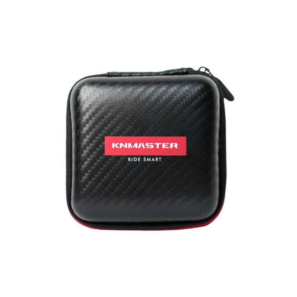 KNMASTER DL506A 6mm Alarmlı Disk Kilidi | Hatırlatma Kablosu ve Taşıma Çantası Hediye | Kırmızı Kilit