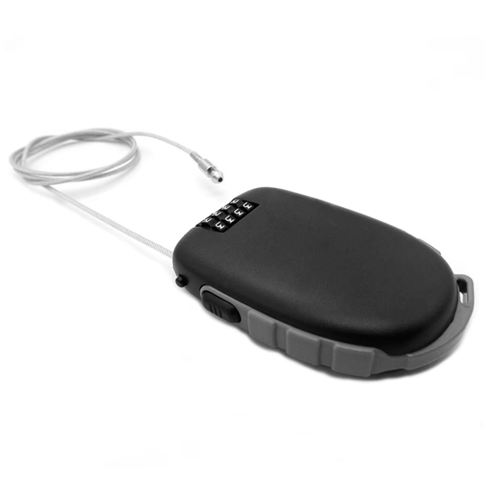 Knmaster Motosiklet Kaskı Kilidi + Knmaster Karbon Çanta Hediyeli – Esnek Kablo ve Üst Düzey Koruma