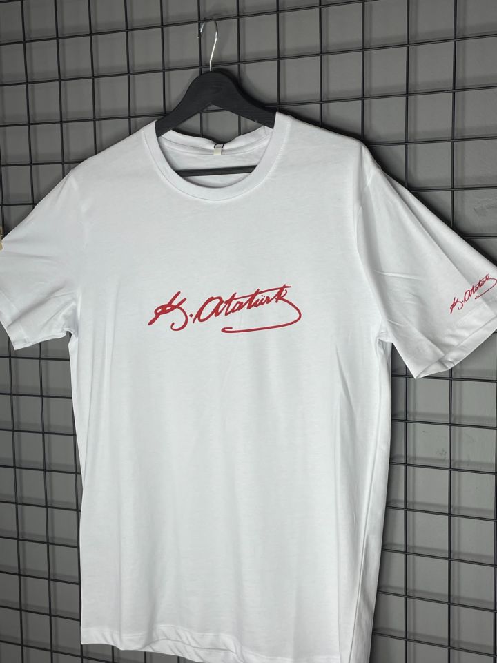 Atatürk İmza Oversize Tshirt