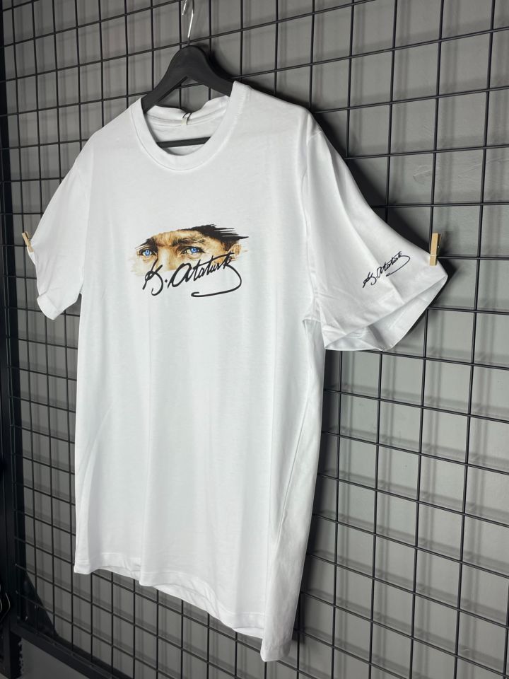 Ata Göz Kol Oversize Tshirt