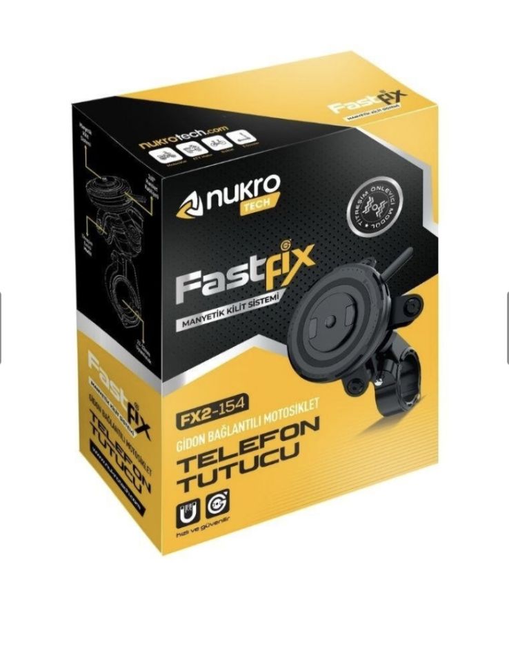 Fastfix FX2-154 Titreşim Modüllü Telefon Tutucu