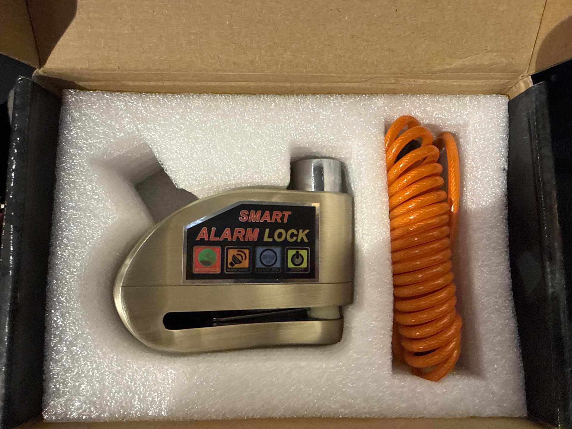 Kırılmaz Çelik Disk Kilidi