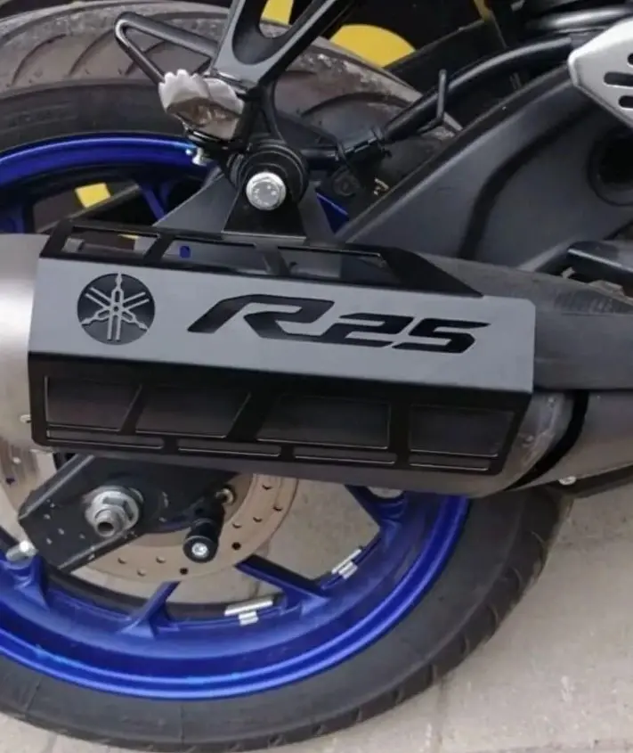 Yamaha R25 Egzoz Koruma Sacı (2016-2024 Uyumlu)