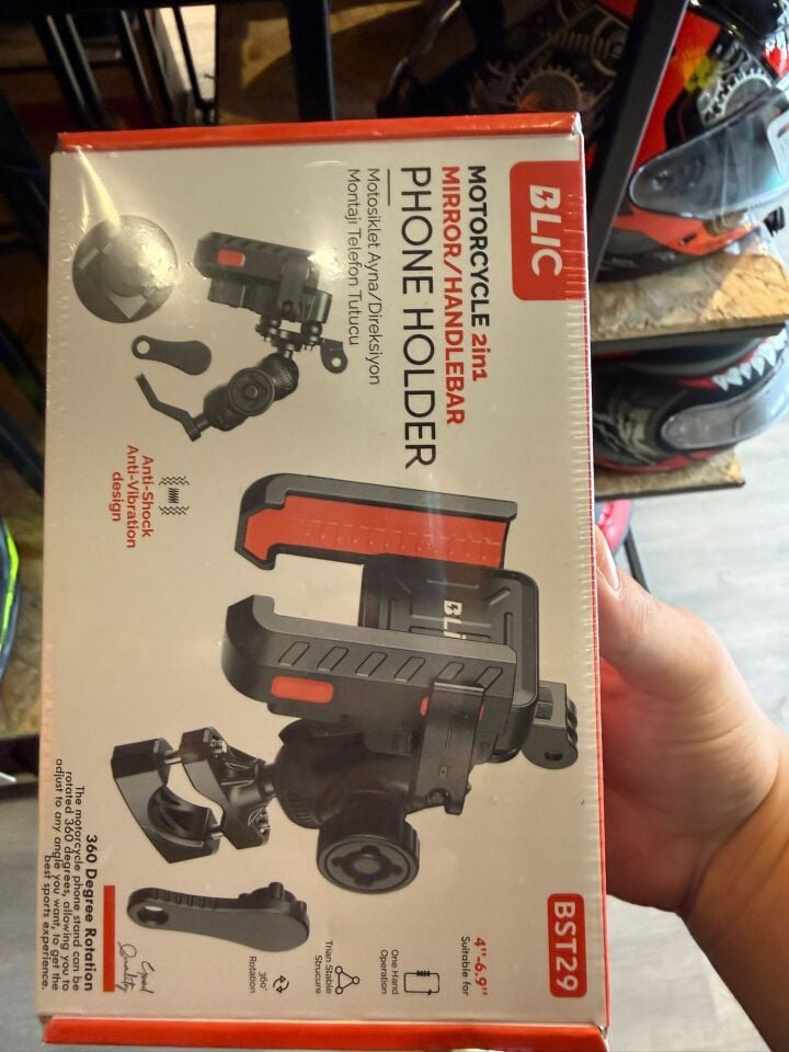 BLİC BST 29 TİTREŞİM ÖNLEYİCİLİ TELEFON TUTUCU