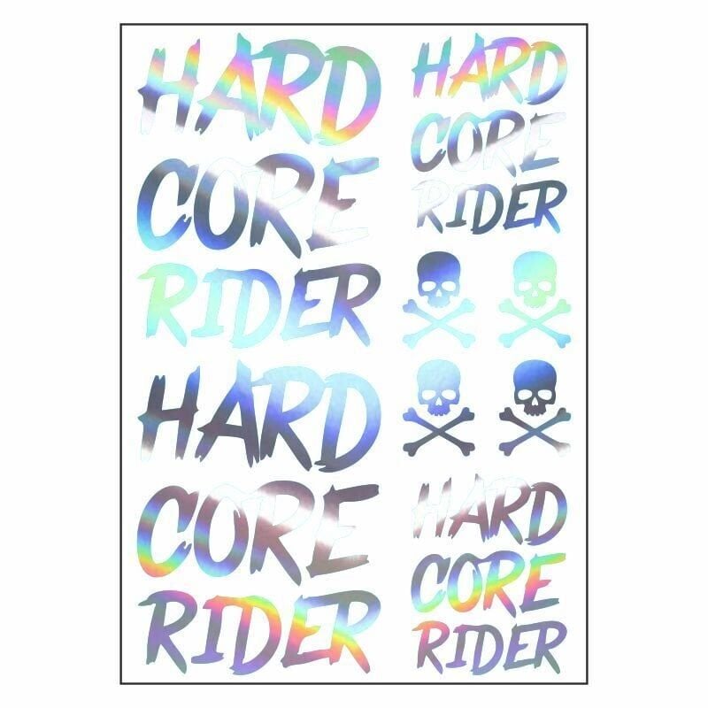 STİCKER HARD CORE RİDER HOLOGRAM