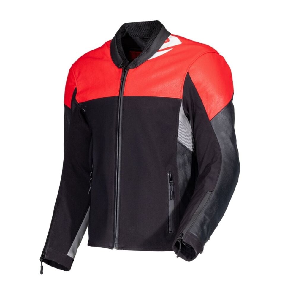 Nukrowear Nitro Korumalı Deri Motosiklet Montu