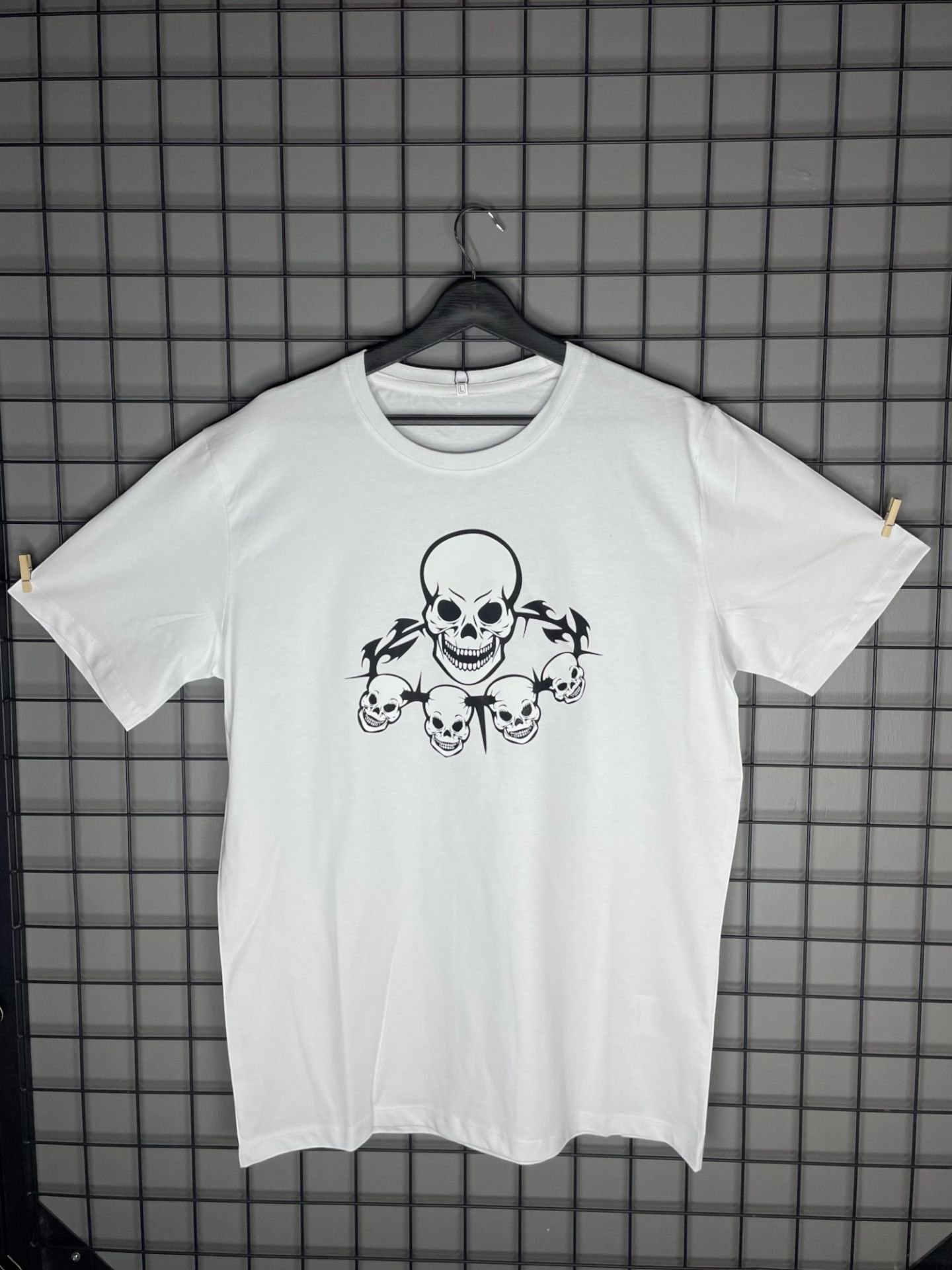 Three Skull Oversize Tshirt