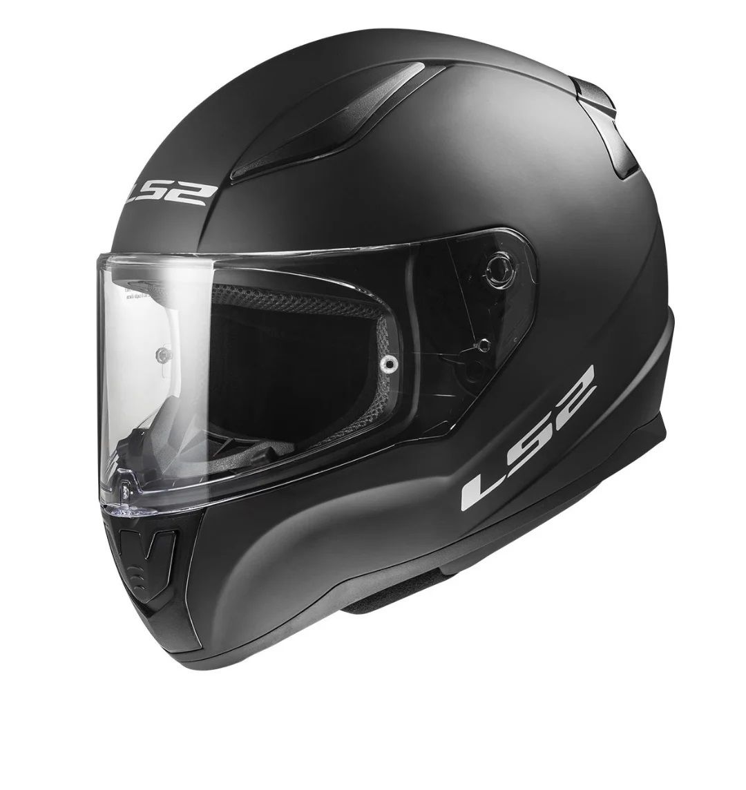 LS2 Rapid II Mat Siyah Kask LARGE