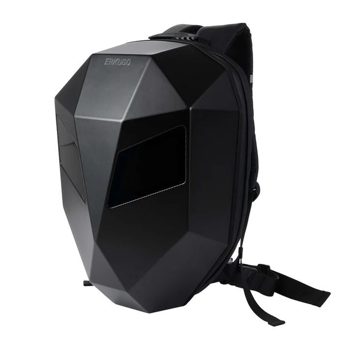 Devil Eye Led Gözlü Sırt Çantası, Siyah, Kask Çantası