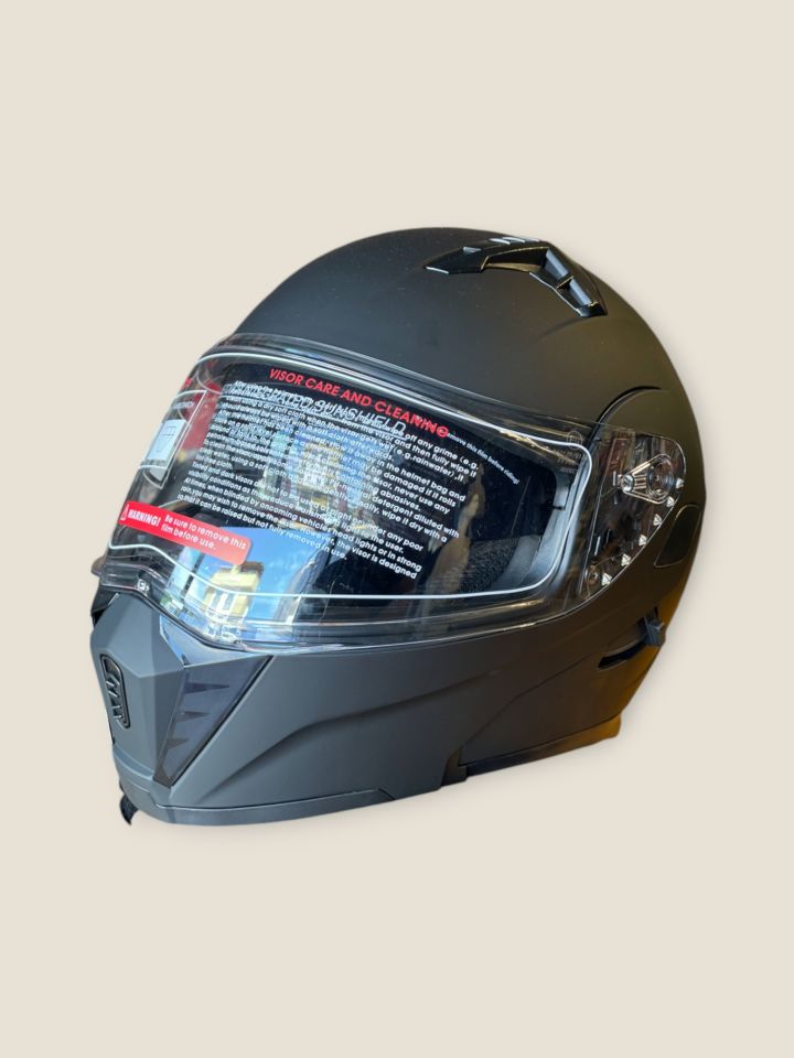 Çene Açılır Güneş Gözlüklü Mattblack JK906